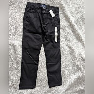 The Children's Place Boy's Black Buttoned Trousers